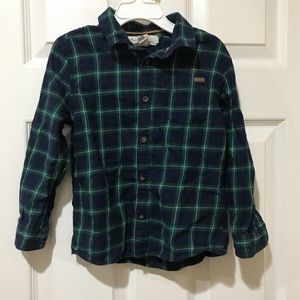 H&M kids Flannel button up